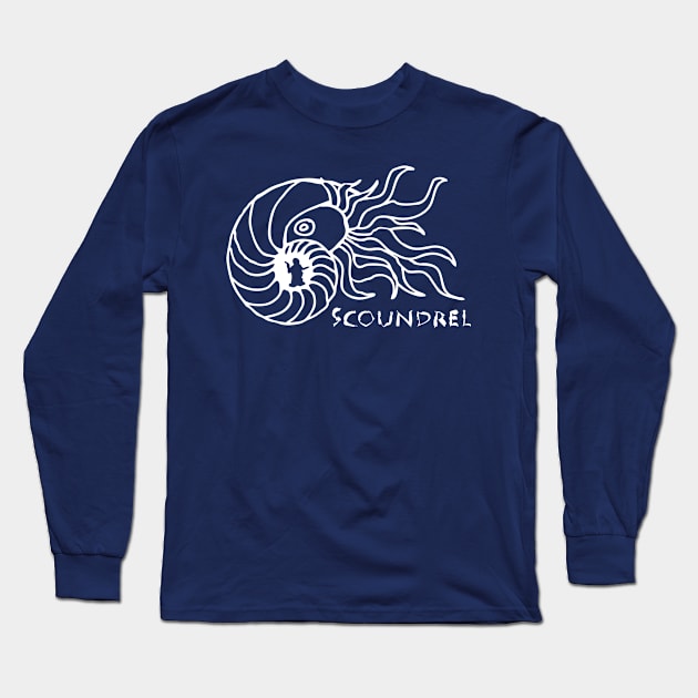 Nautilus Invert Long Sleeve T-Shirt by Scoundrelgames